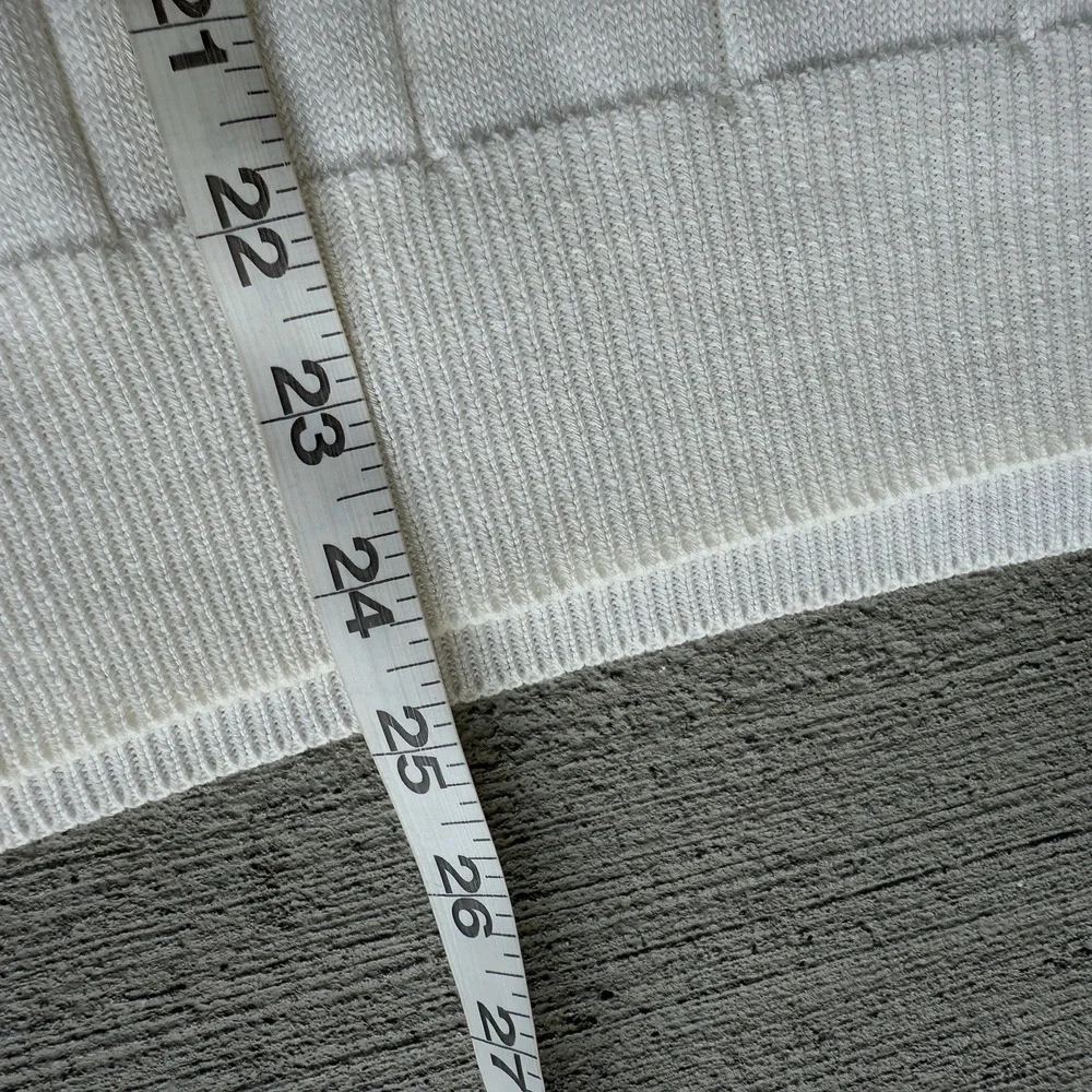 Polo Sport Ralph Lauren Sweater Men's L White 100%‎ Cotton USA vintage